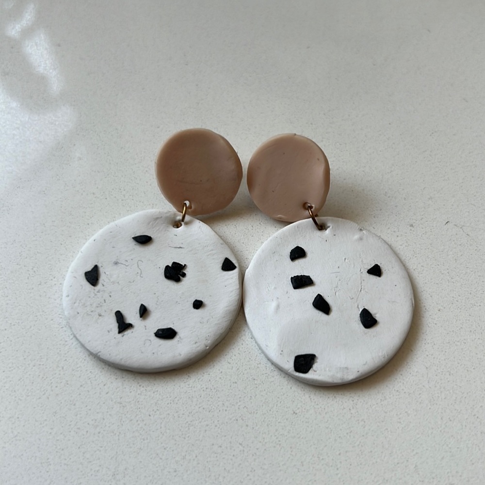 NWOT Clay Handmade Earrings